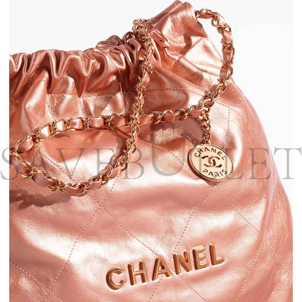 Ch*el 22 handbag as3261 b10691 nn728 (42*39*8cm)
